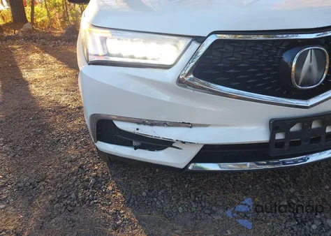 2017 Acura Mdx Technology Entertainment Pkgs z USA, uszkodzony, nr VIN 5FRYD4H78HB015034